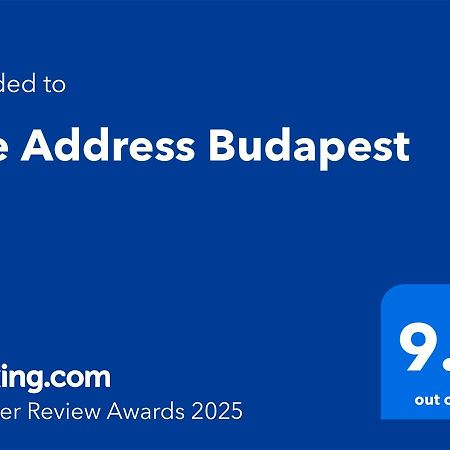 The Address Budapest Eksteriør bilde